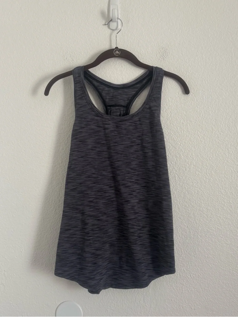 Lululemon Women's Gray Athletic Sleeveless Racerback Tank Top